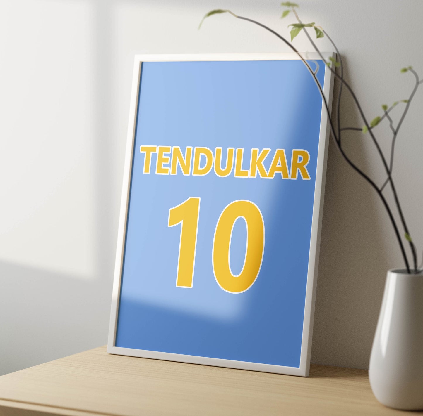 Sachin Tendulkar Jersey Frame