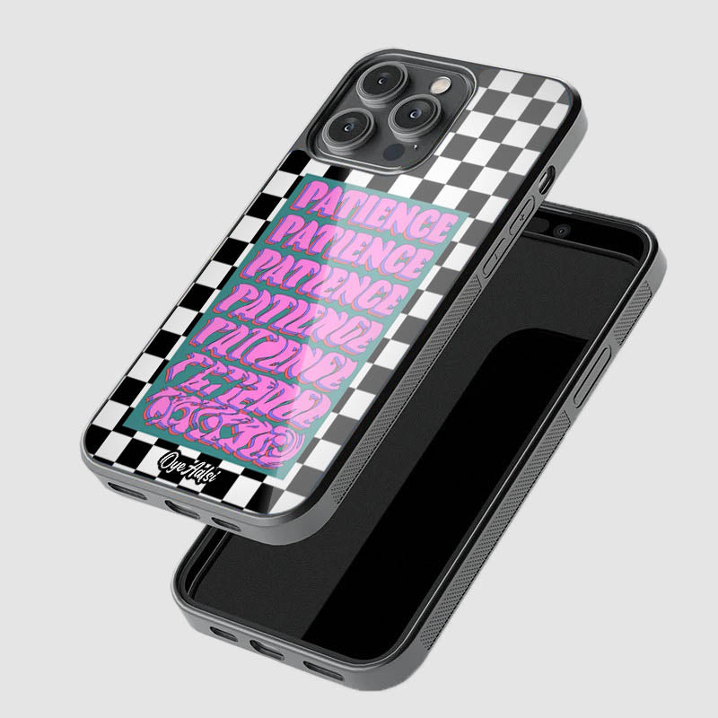 Patience Glass Phone Case