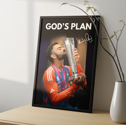Virat Kohli God's Plan