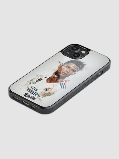 cristiano ronaldo premium glass back cover