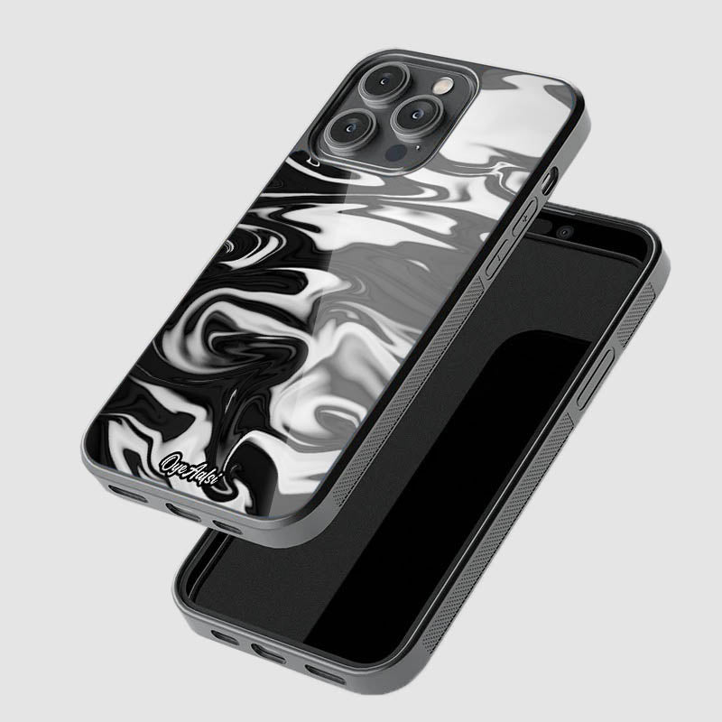 Liquid Metal Glass Case