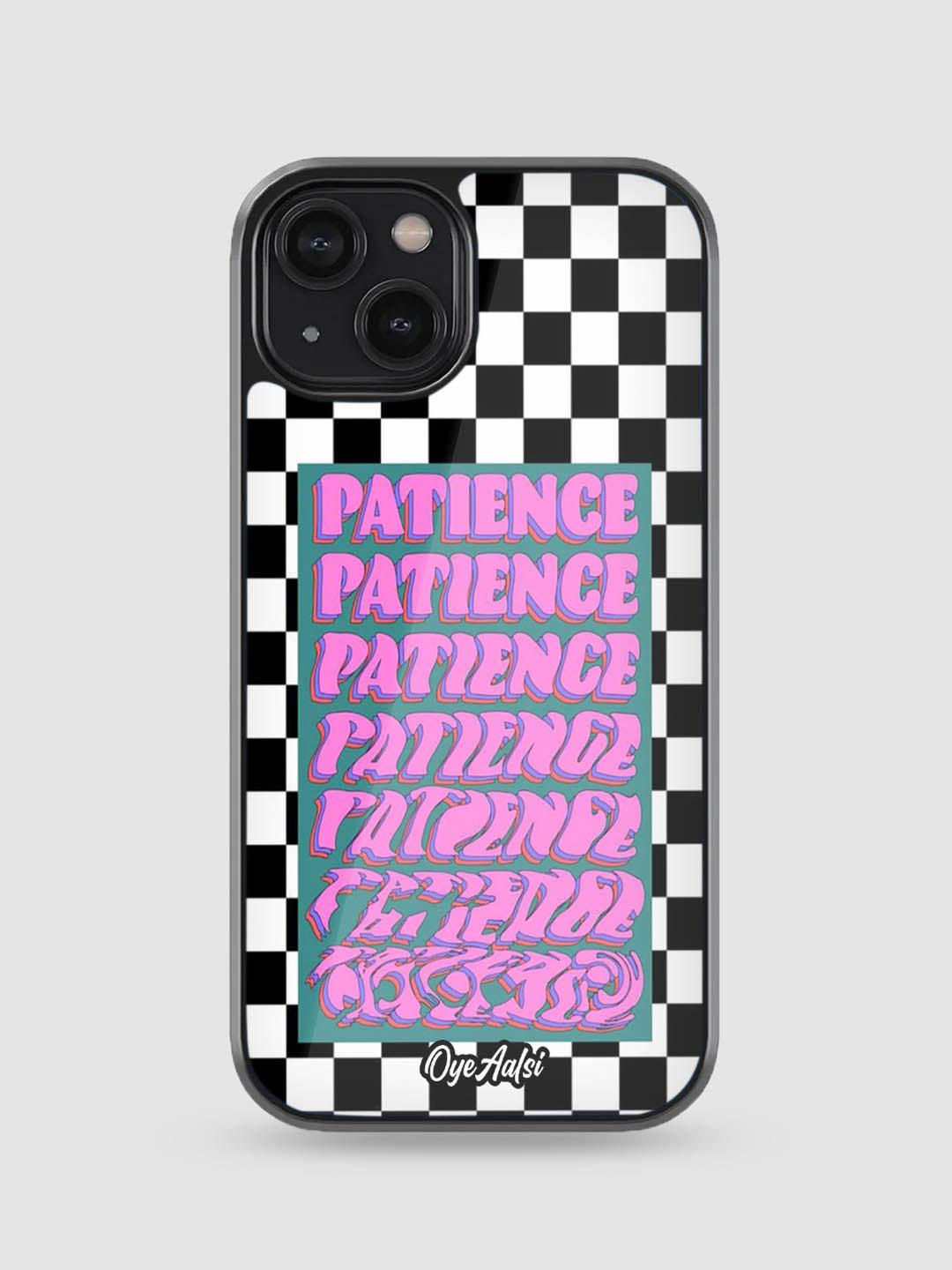 Patience Glass Phone Case