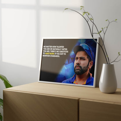 Rohit Sharma Hardwork Quote