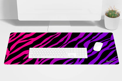 Colored Zeb Pattern Desk Mat | Mouse Pad