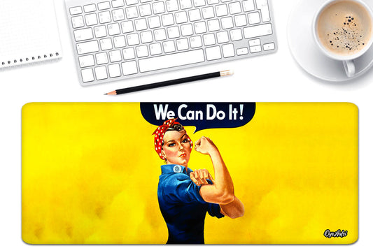 We Can Do It Desk Mat | Mouse Pad