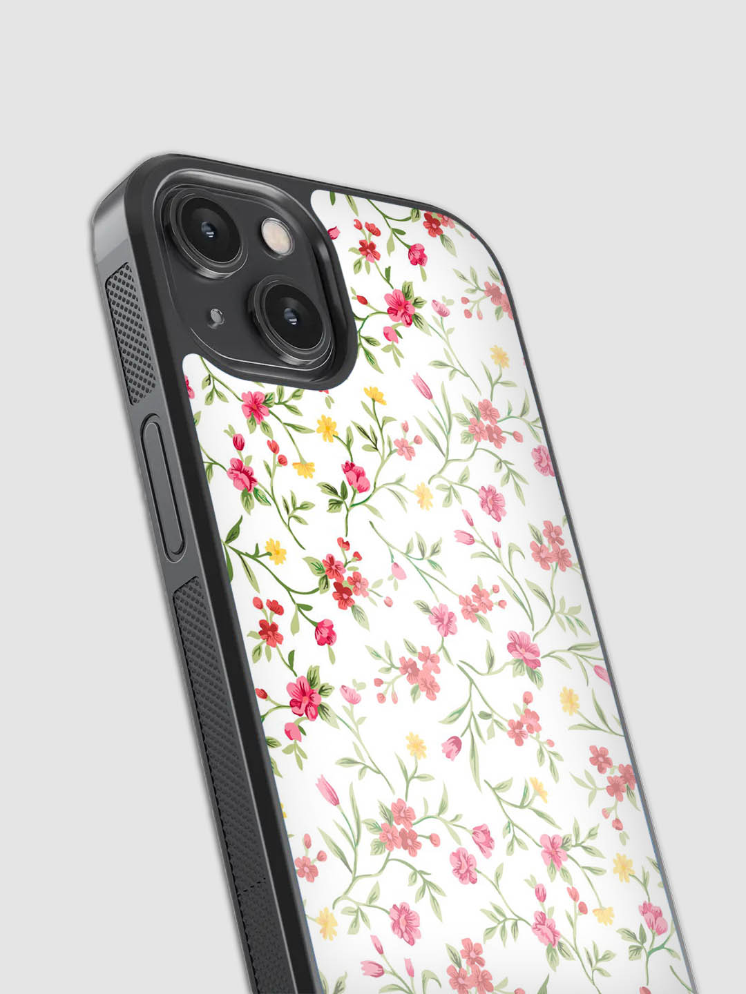 Floral Glass Phone Case