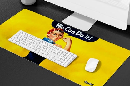 We Can Do It Desk Mat | Mouse Pad