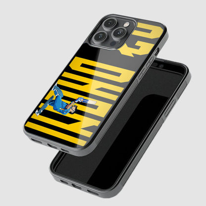 MS Dhoni 07 Glass Phone Case