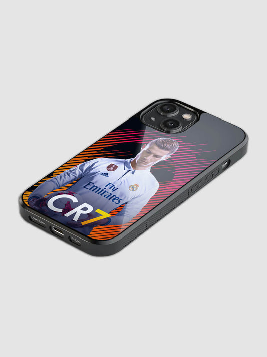 Cristiano Ronaldo CR7 Glass Phone Case