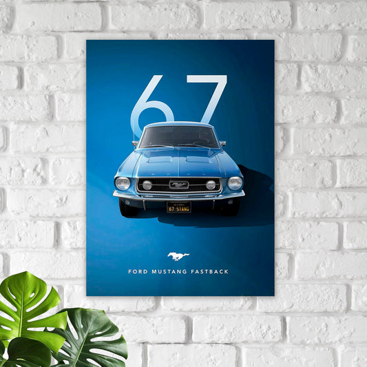 67 Car Poster