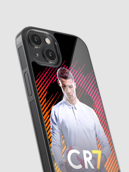 Cristiano Ronaldo CR7 Glass Phone Case
