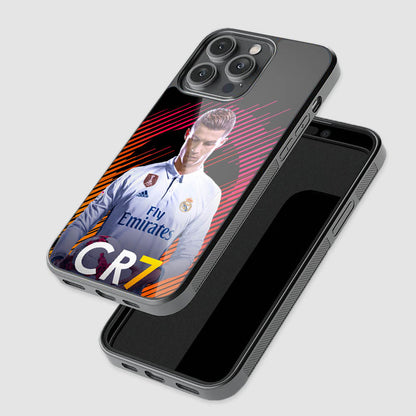 Cristiano Ronaldo CR7 Glass Phone Case