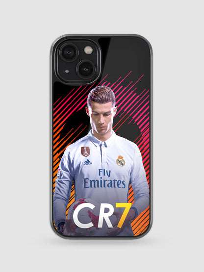 Cristiano Ronaldo CR7 Glass Phone Case