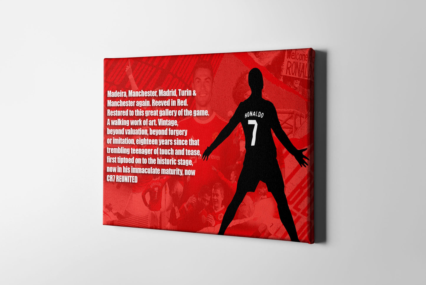 Cristiano Ronaldo Manchester Re United