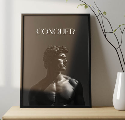 Conquer Poster Frame