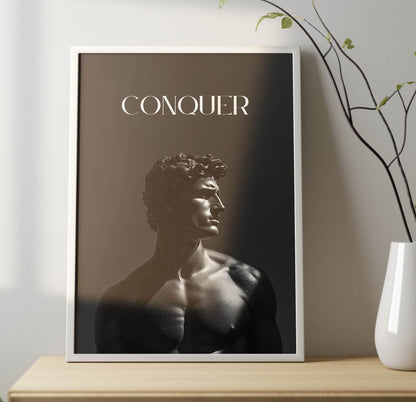 Conquer Poster Frame