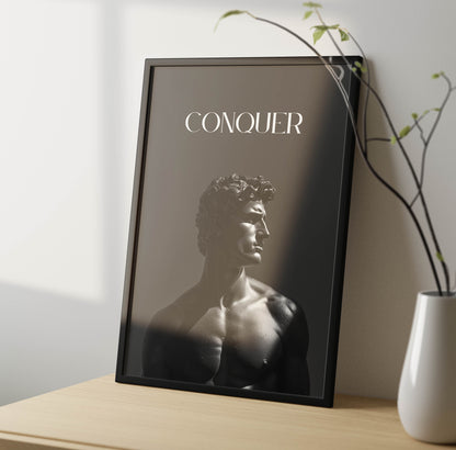 Conquer Poster Frame