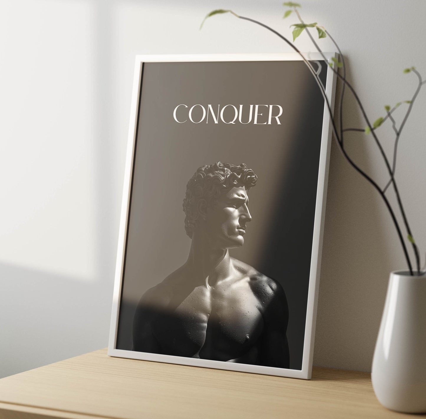 Conquer Poster Frame