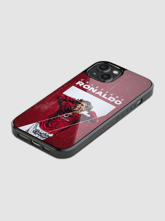 Cristiano Ronaldo Celebration Glass Phone Case