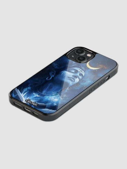 Lord Shiva Glass Phone Case