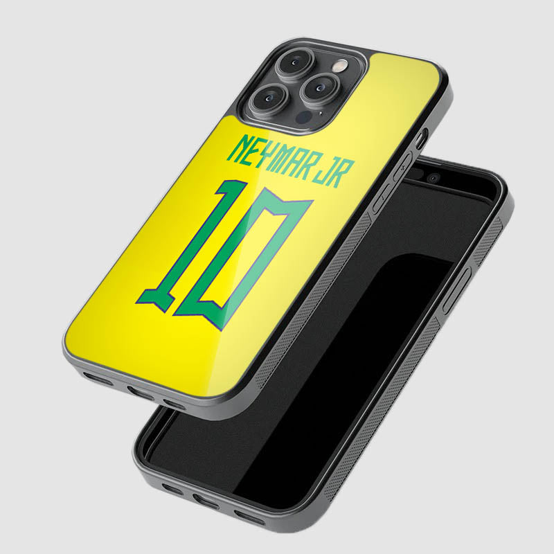 Neymar JR Glass Phone Case