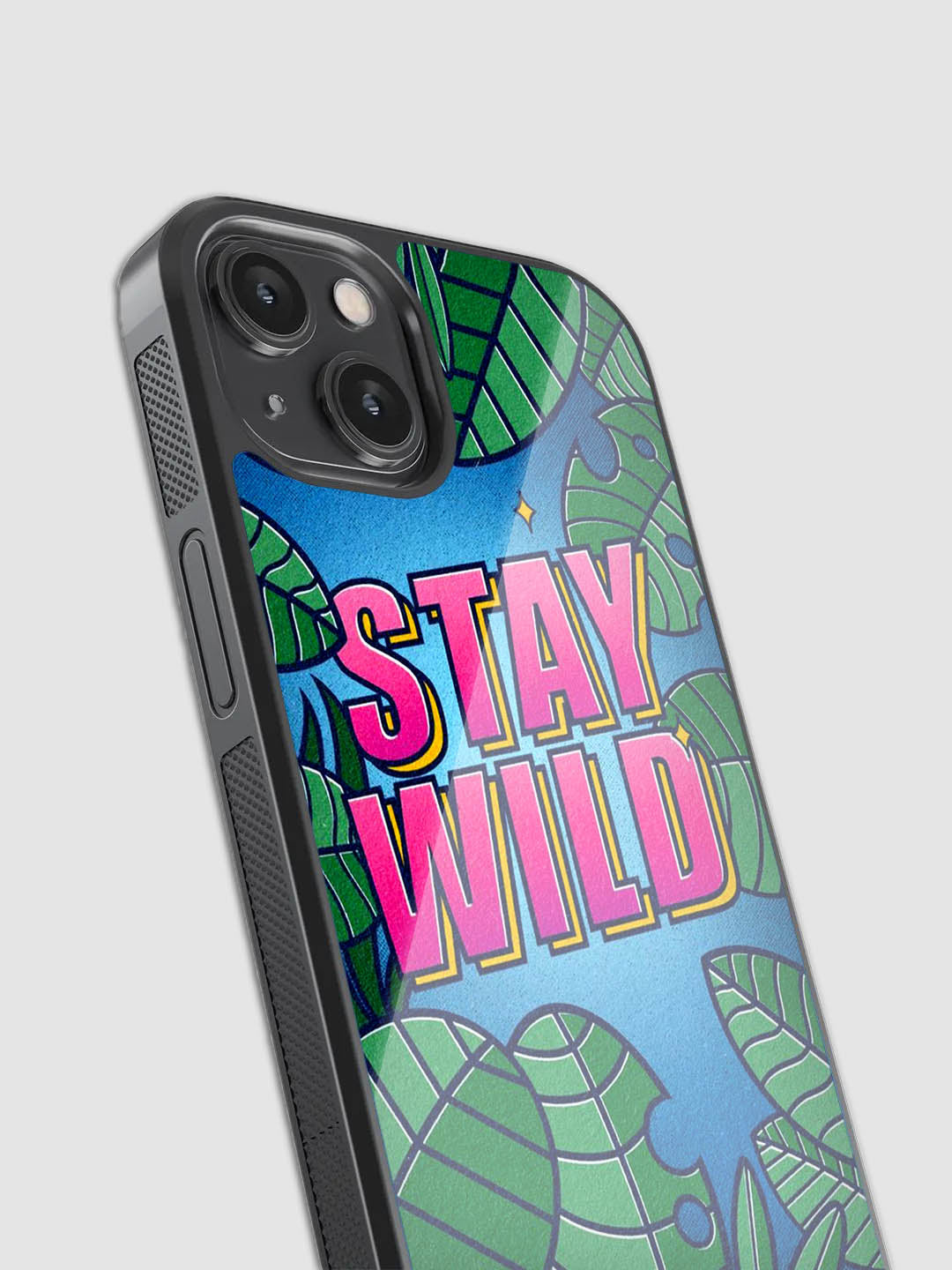S.Wild Quote Glass Phone Case