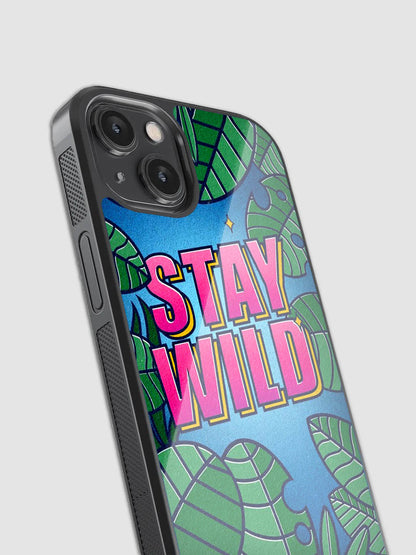 S.Wild Quote Glass Phone Case