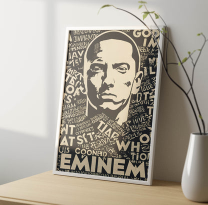 Eminem Art Poster Frame