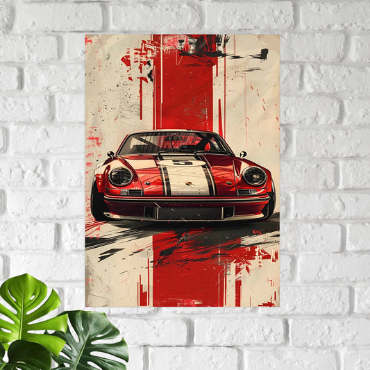 #6 Car Poster