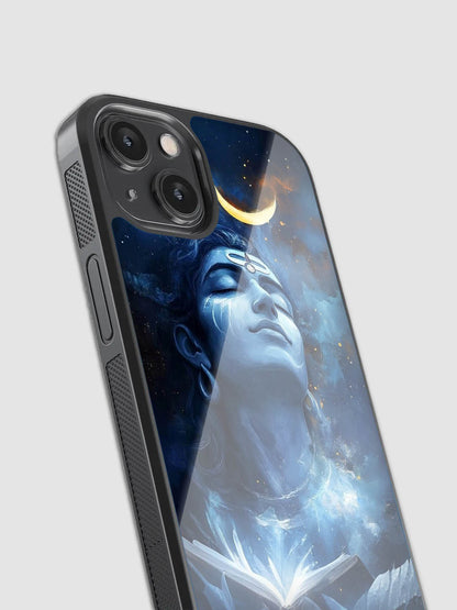 Lord Shiva Glass Phone Case