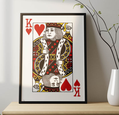 King Poster Frame