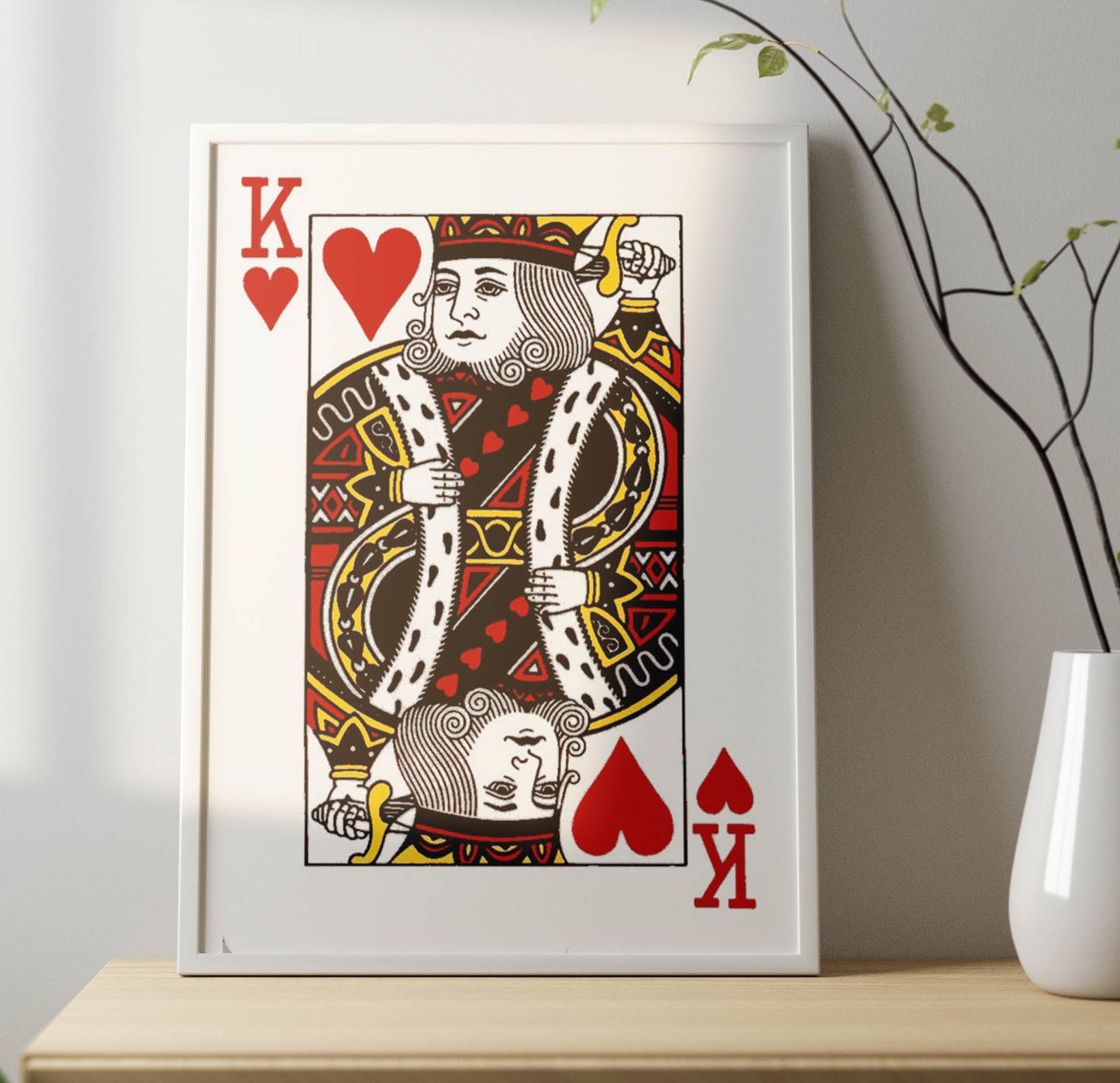 King Poster Frame