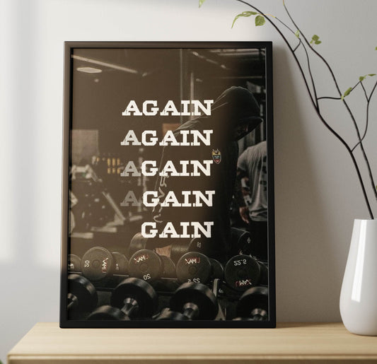 Gain Poster Frame