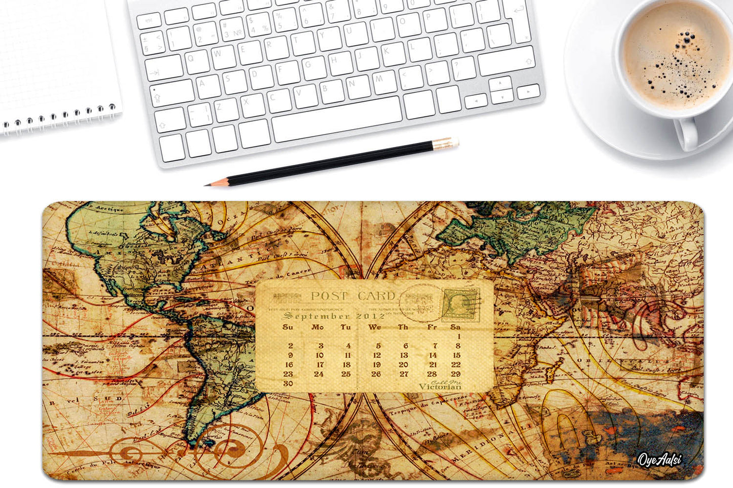 Post Card Desk Mat | Mouse Pad