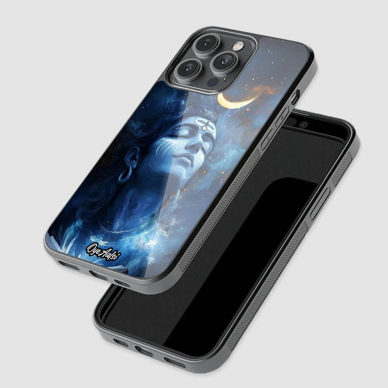 Lord Shiva Glass Phone Case