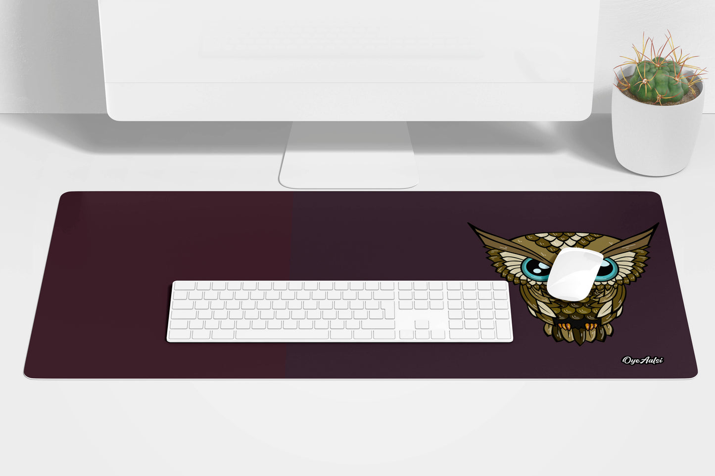 Owl Desk Mat | Mouse Pad