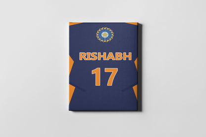 Rishabh Pant Indian Jersey