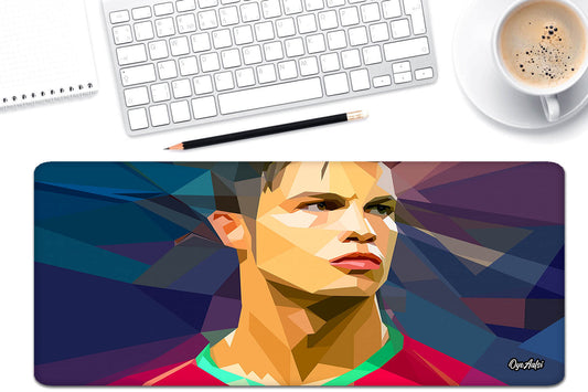 Cristiano Ronaldo Art Desk Mat | Mouse Pad