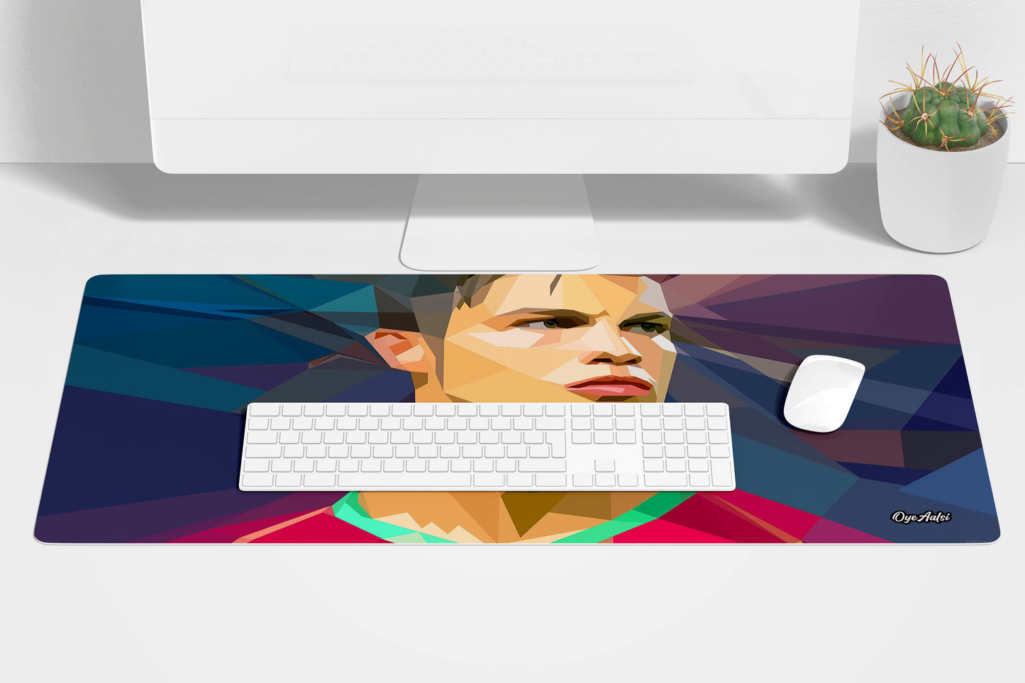 Cristiano Ronaldo Art Desk Mat | Mouse Pad