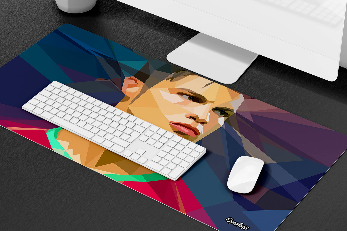 Cristiano Ronaldo Art Desk Mat | Mouse Pad