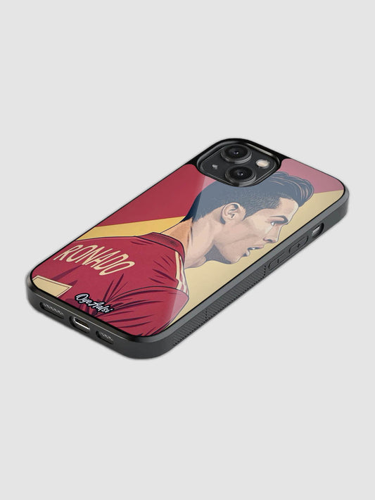 Ronaldo Art Glass Phone Case