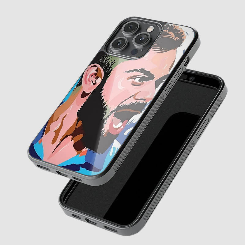 Virat Kohli art phone case for cricket lovers
