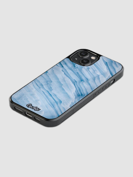 Ocean Blue Marble Glass Phone Case