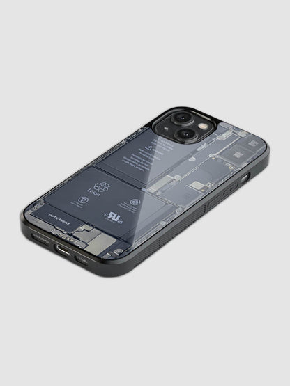 Circuit Glass Phone Case